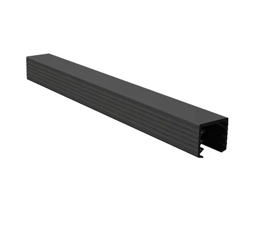 Rubber profile for handrail angular, 30x25x2