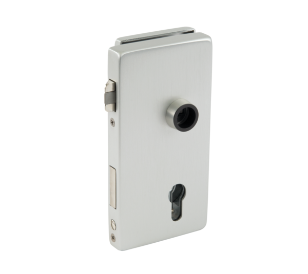 Alea glass door lock, profile cylinder