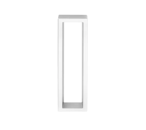 Square flush handle, self-adhesive