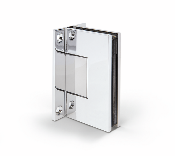 Bilbao Premium HD shower door hinge, glass-wall 90°