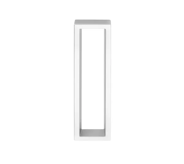 Square flush handle, self-adhesive