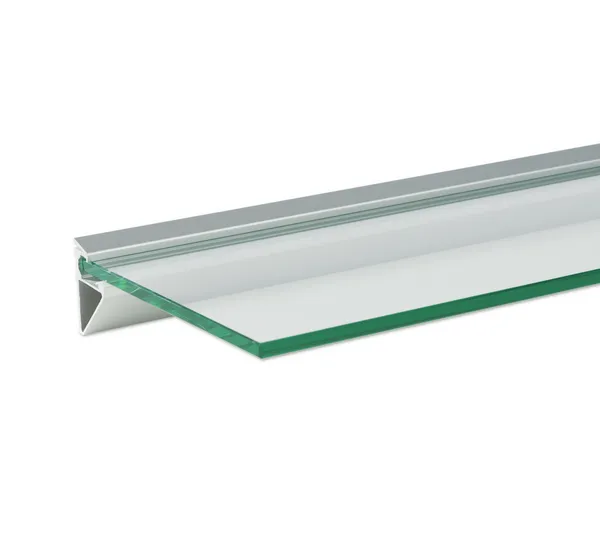 Glass shelf support profile 