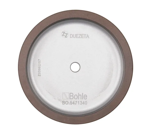 Mola a tazza per smerigliatura e lucidatura con orlo diamantato 130 x 10 x 35 mm