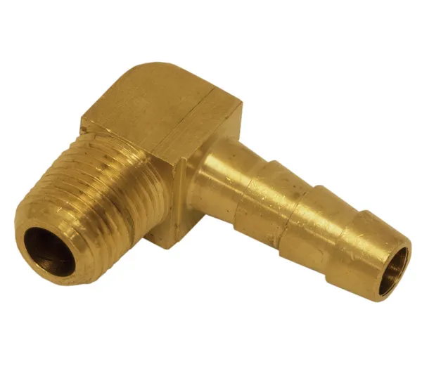 Angled threaded grommet 90° A ⅛" NPT, ¼" hose