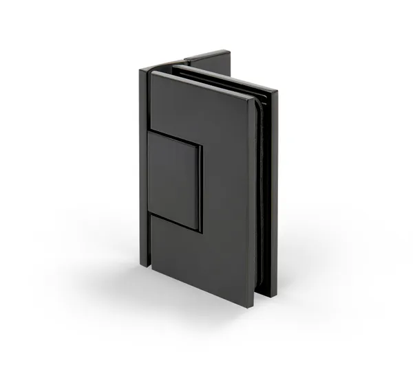 Bilbao Premium shower door hinge, glass-wall 90° Bilbao Premium shower door hinge, glass-wall 90°