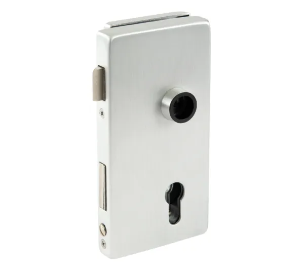 Alea glass door lock, profile cylinder