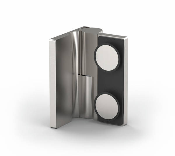Shower door hinge Arta FM, glass-wall 90°