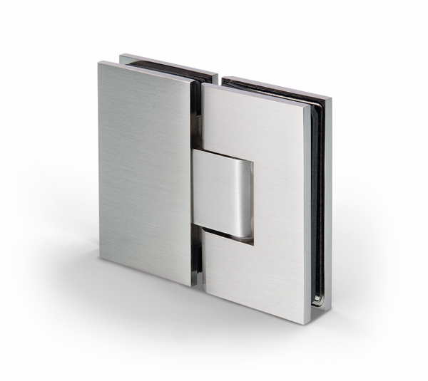 Bilbao Select shower door hinge, glass-glass 180°