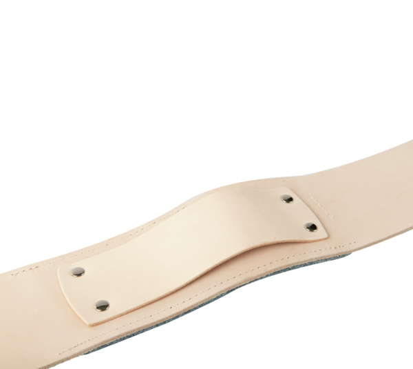 Leather carrying strap