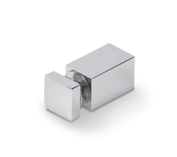 Glass connector Square 12, for drilled glass