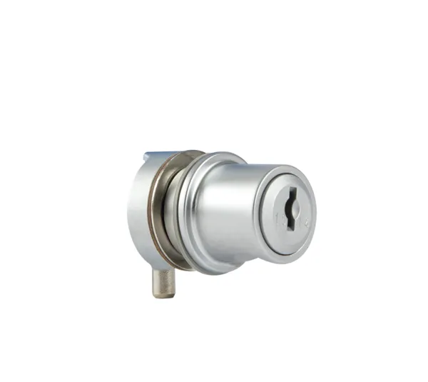 Cylinder knob / glass door lock