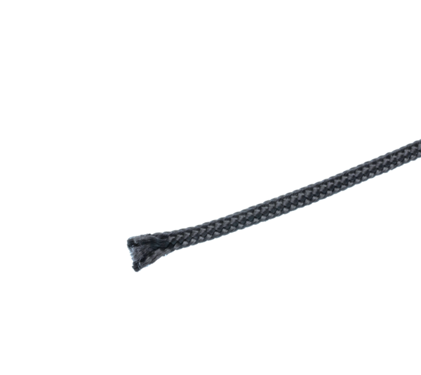 Corde Ø 6 mm PP, noir, ficelle tressée