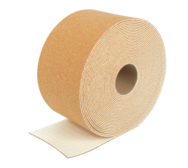 Cork protector pads with adhesive foam