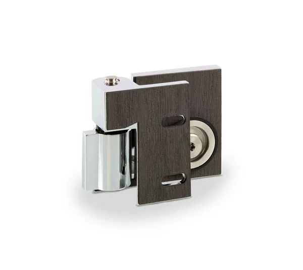 Plan Artist FM shower door hinge, glass-wall 90°