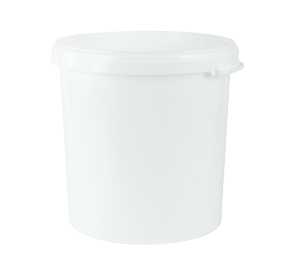 Bucket 32 L for sedimentation granules