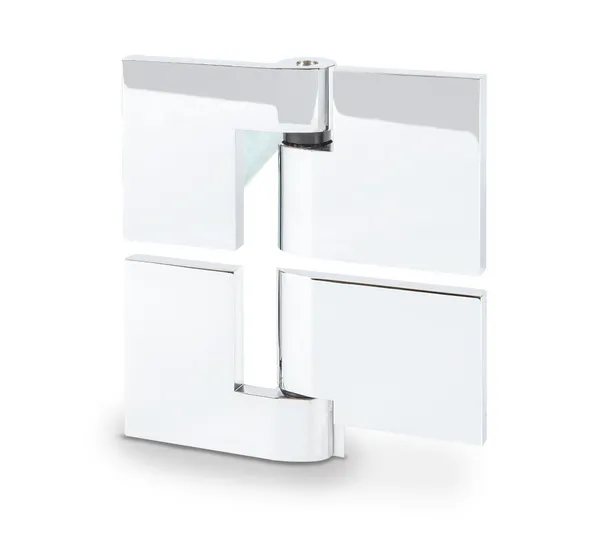 Plan Artist FM shower door hinge, glass-glass 180°