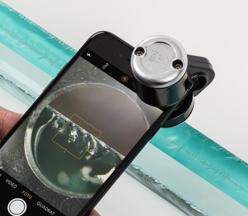 Magnifier for smartphone