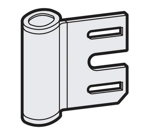 Rahmenteil, 3-teiliges Glastürband