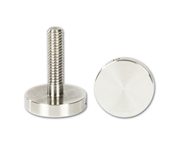 Point holder Decorative screw with side hole