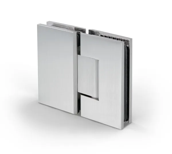 Bilbao shower door hinge, glass-glass 180° Bilbao shower door hinge, glass-glass 180°