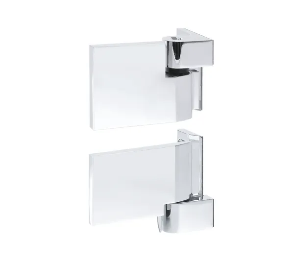 Plan Artist FM shower door hinge, glass-wall 90°