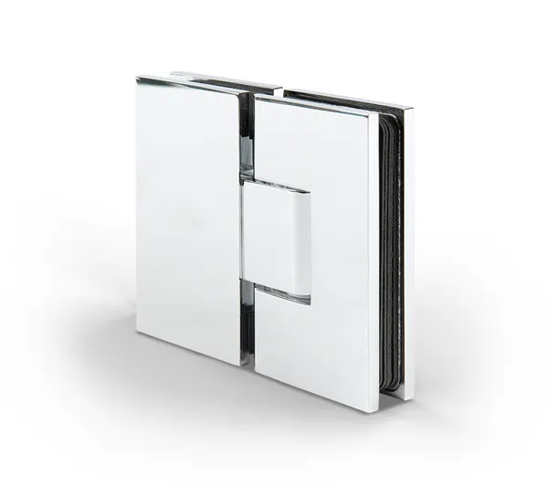 Bilbao Select shower door hinge, glass-glass 180°