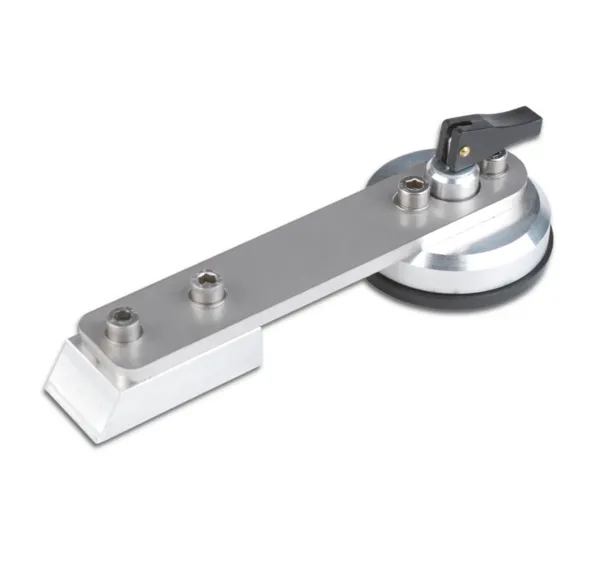 Suction holder for guide rail