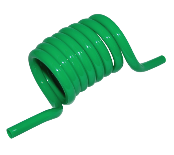 Vakuumschlauch Spiral Ø 6,3 mm x Länge 122 cm - grün