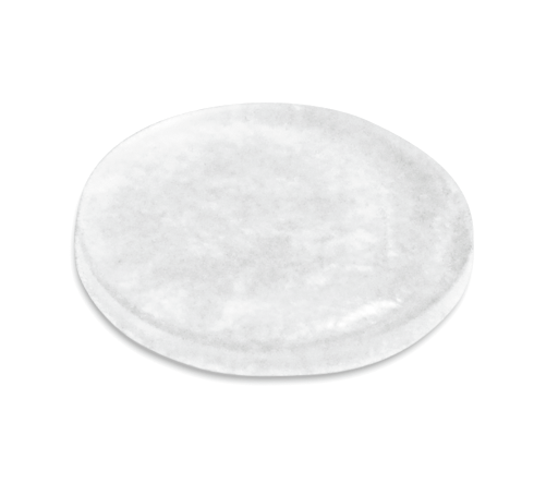 Resilient elastic pads, round