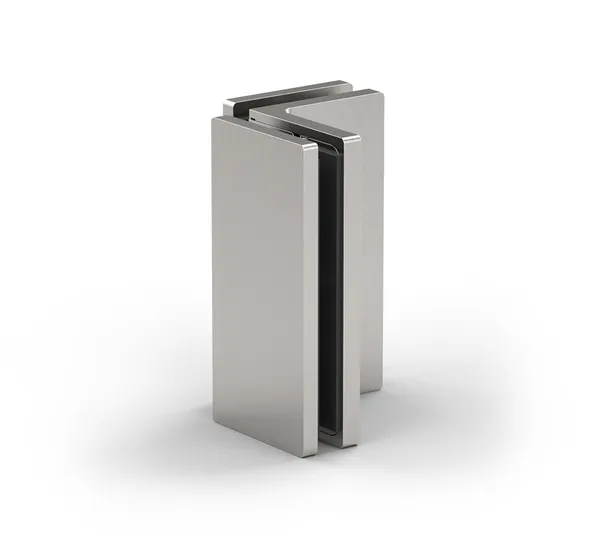 Madrid angle connector, glass-glass 90° Madrid angle connector, glass-glass 90°