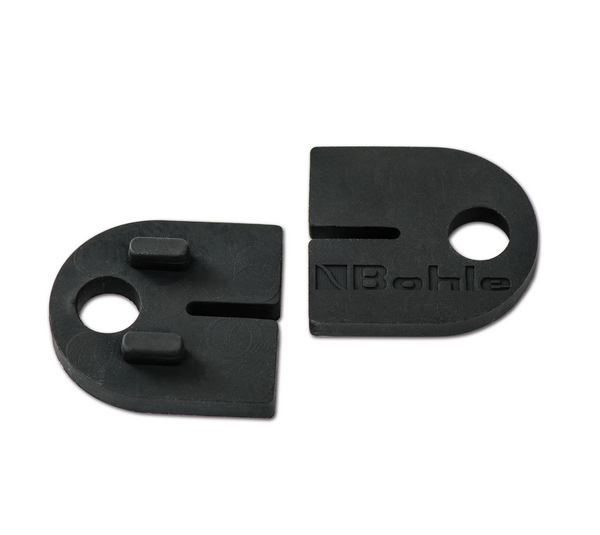Inserts for clamp mounting D-shaped 63 x 45 mm