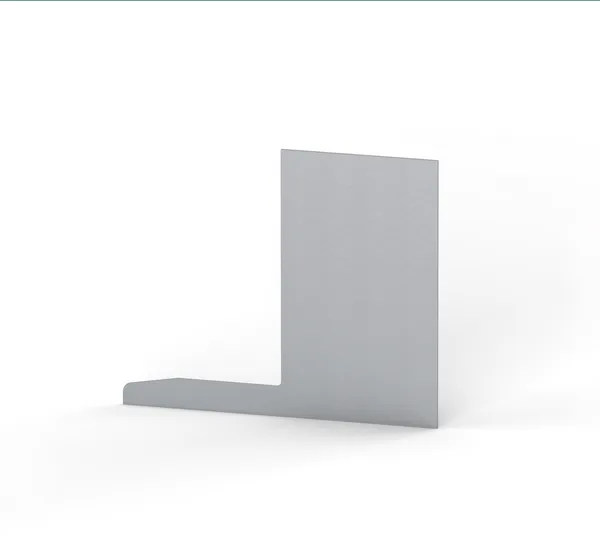 VetroMount® eindkap voor vloerprofiel F VetroMount® eindkap voor vloerprofiel F