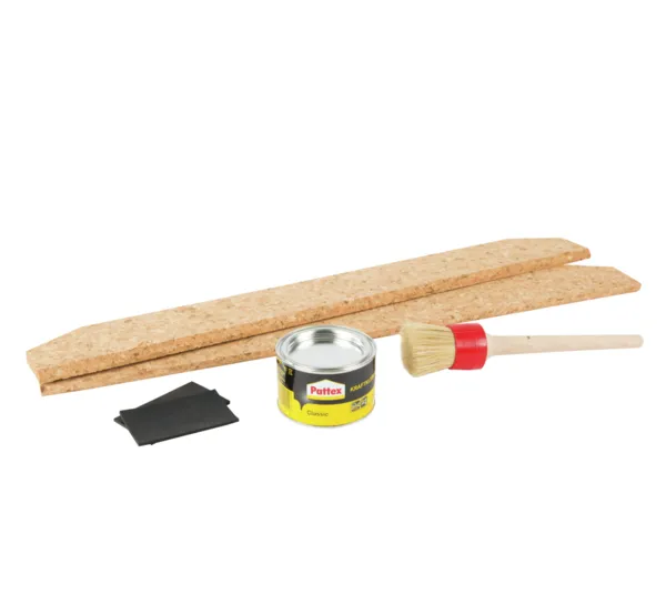 Replacement cork and rubber pads for glass transport pliers