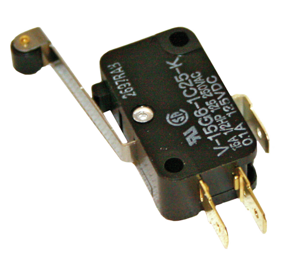 Roller lever arm switch