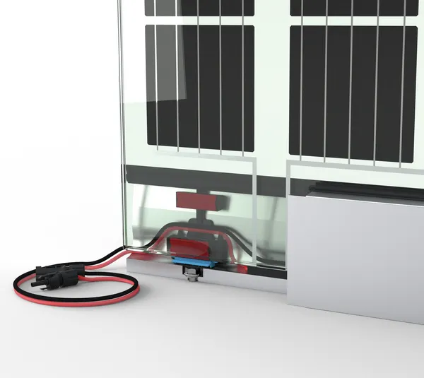 VetroMount® bloque espaciador fotovoltaico para soportes de vidrio