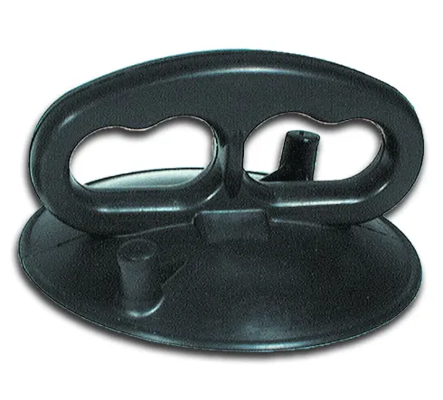 Suction lifter, solid rubber, double eyelet handle, Ø 80 mm Suction lifter, solid rubber, double eyelet handle, Ø 80 mm