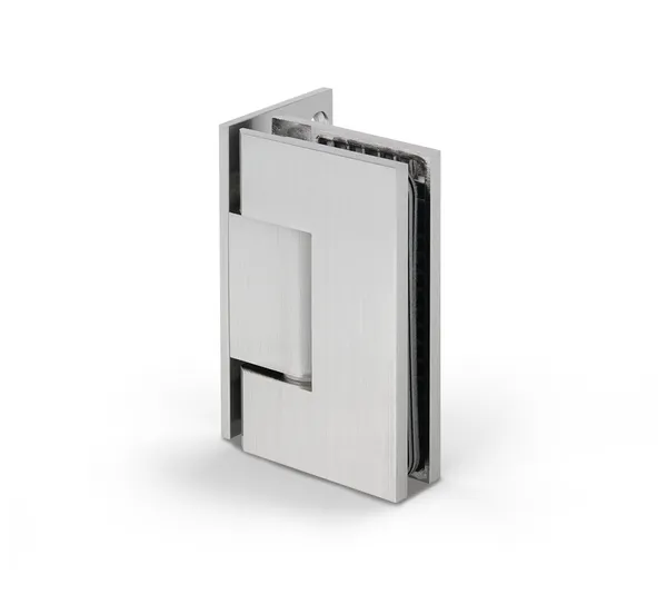 Bilbao shower door hinge, glass-wall 90° Bilbao shower door hinge, glass-wall 90°
