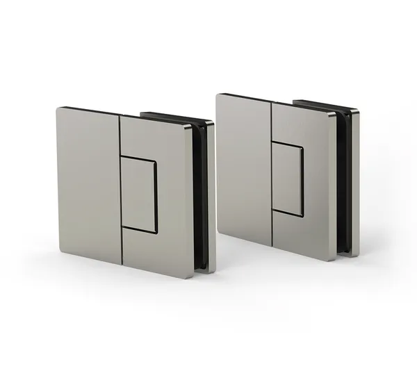 Santos shower door hinge, glass-wall 180° Santos shower door hinge, glass-wall 180°
