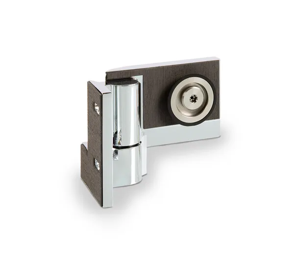 Plan Artist FM shower door hinge, glass-wall 90°