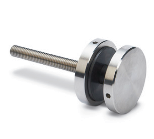 Point fixing Ø 80 mm with threaded rod, L=195 mm