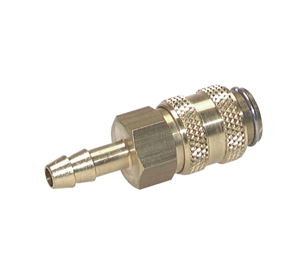Coupling socket (NW5) 9 (3/8") mm hose, brass