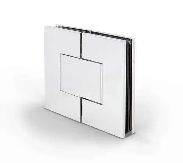 Bilbao Premium HD shower door hinge, glass-glass 180° 