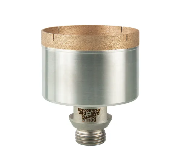 Brocas diamantadas, calidad industrial
