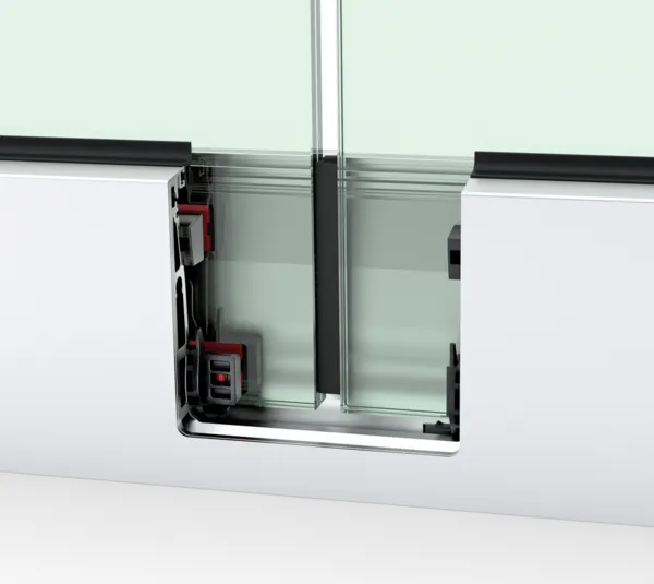 VetroMount® distanziatore in gomma per elementi in vetro