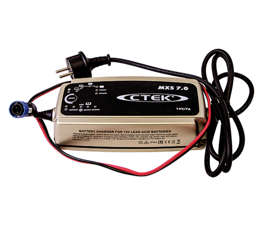 Chargeur de batterie - 220-240 V CA - 12 V CC, 7 A