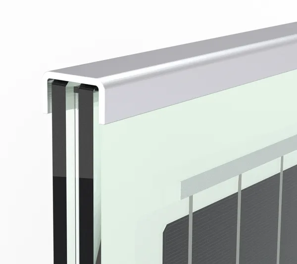 VetroMount® bloque espaciador fotovoltaico para soportes de vidrio