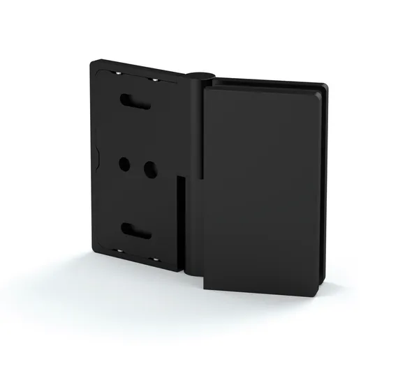 Adjustable angle connector, glass-glass/wall 45-180°