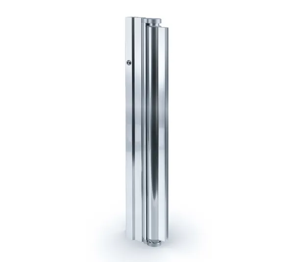 Aqua shower door hinge, glass-wall 90°