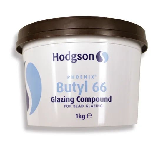 Butyl glazing compound