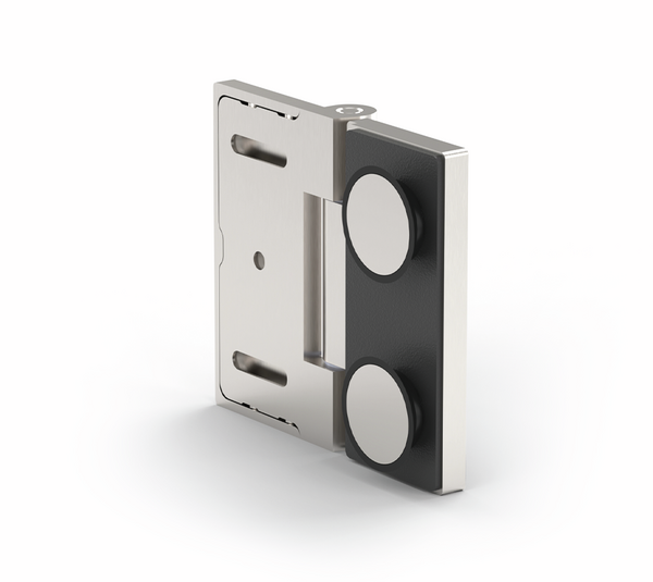 Shower door hinge Madrid FM, glass-wall, 180° Shower door hinge Madrid FM, glass-wall, 180°